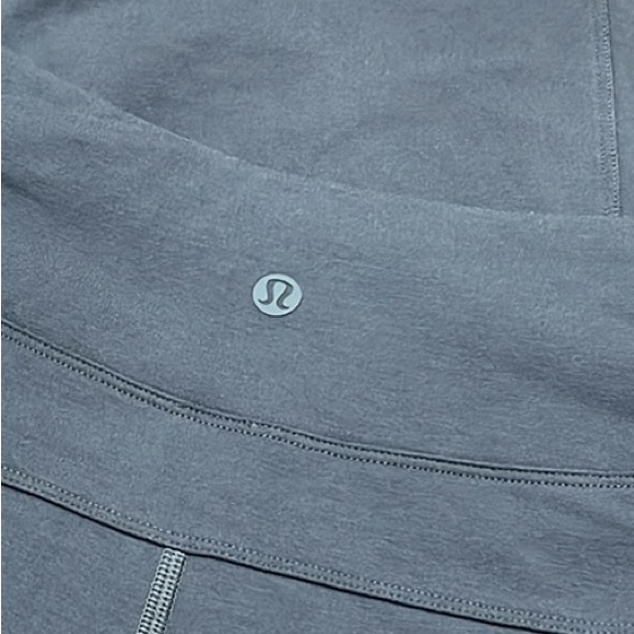 LULULEMON Size 10 Blissed Out Culottes Sea Steel - Size 10 - Picture 12 of 15